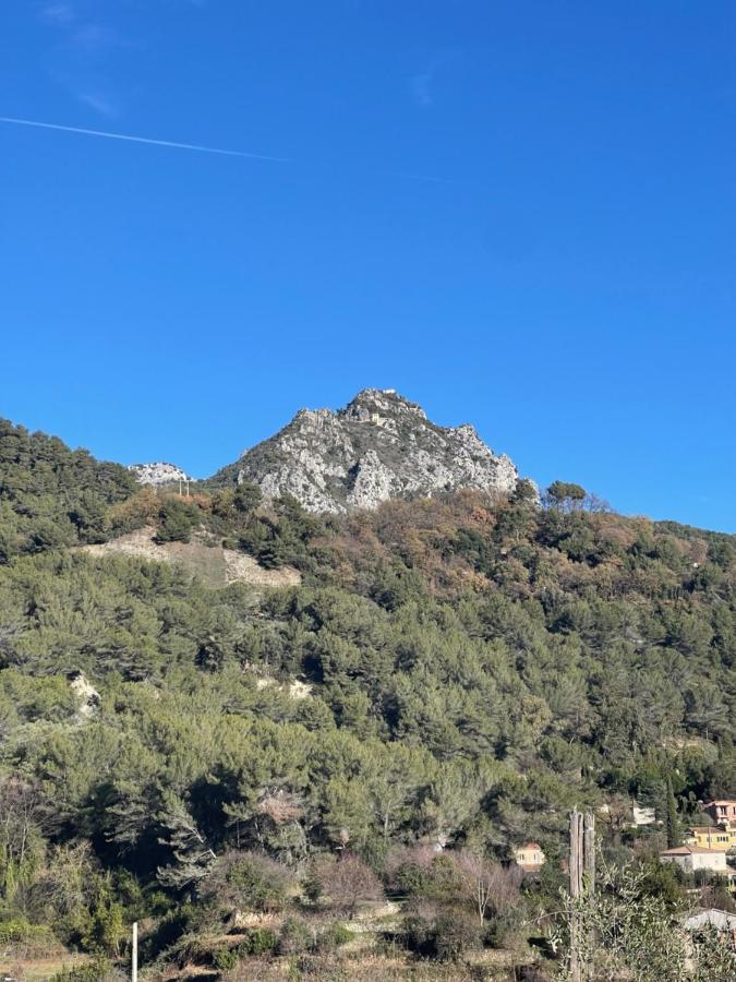 Ferienwohnung Les Jardins Du Soleil Gorbio Exterior foto