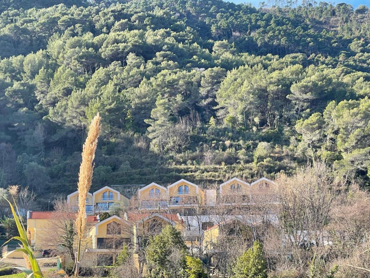 Ferienwohnung Les Jardins Du Soleil Gorbio Exterior foto